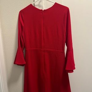 Only worn once, red dress from LuLus. Size S